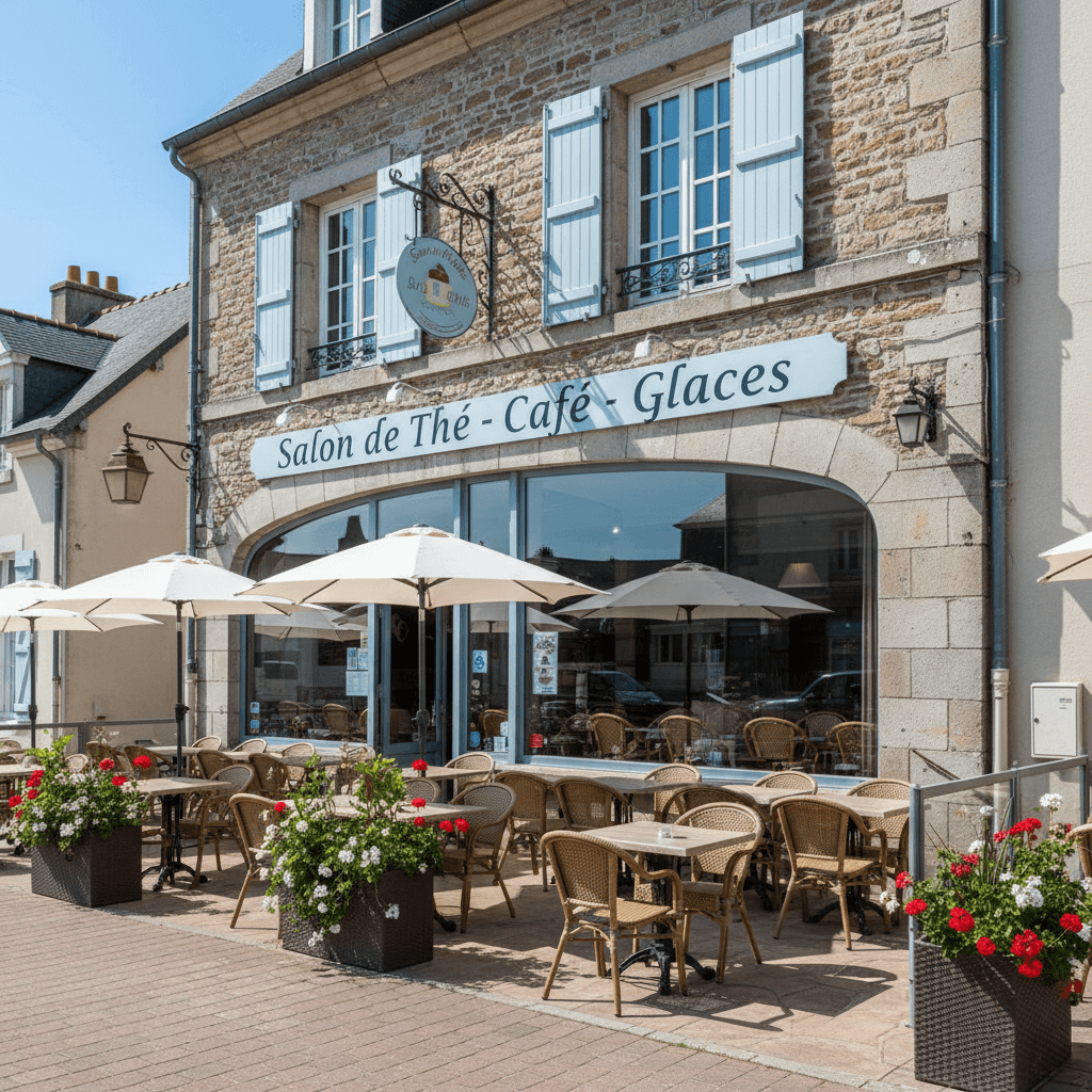 Snack 30m² à Les Sables-D'Olonne : terrasse - cave/réserve - Image 1