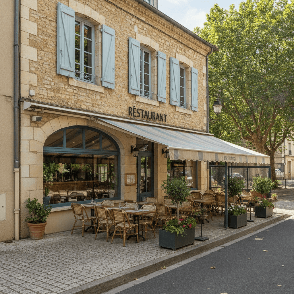Restaurant 325m² à Castelnau-D'Estrétefonds : terrasse - licence IV - Image 1