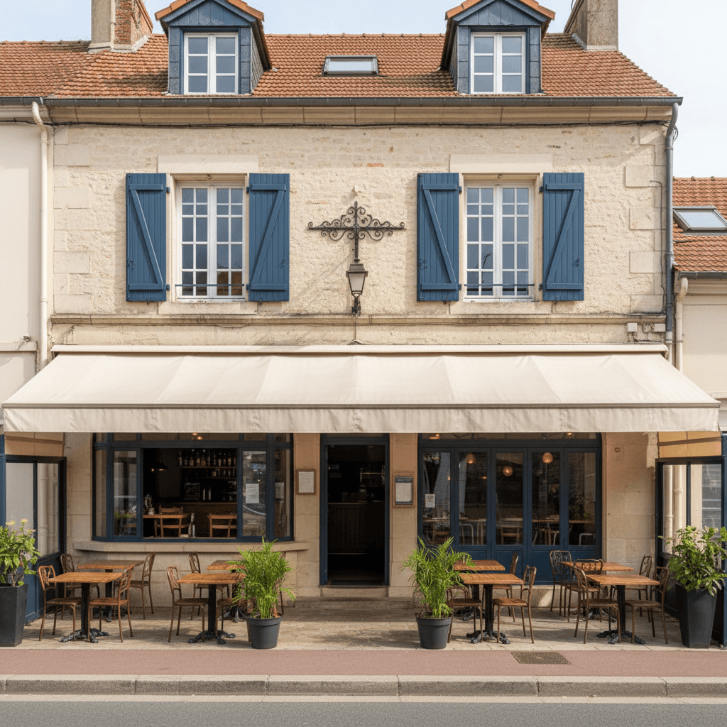 Restaurant 170m² à Labenne : terrasse - extraction - Image 1