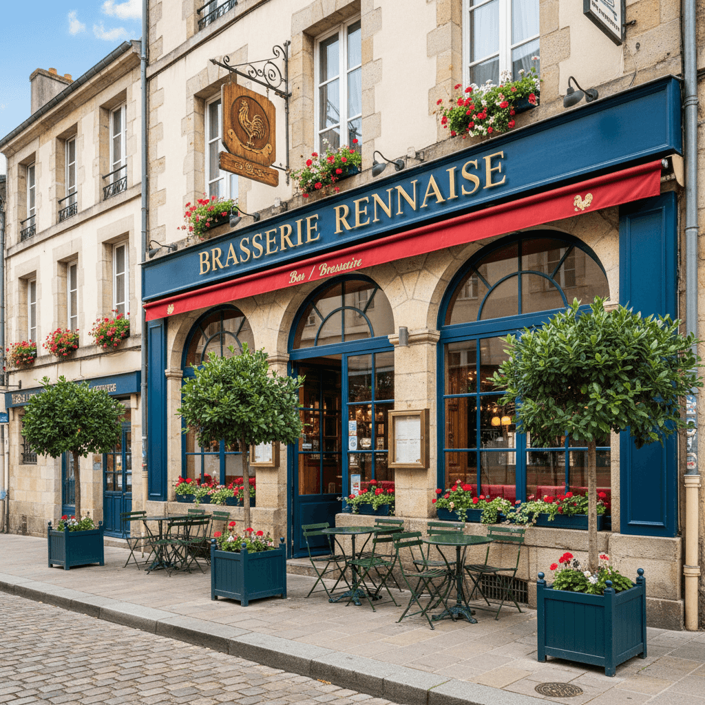 Bar-brasserie à Rennes : terrasse - licence IV