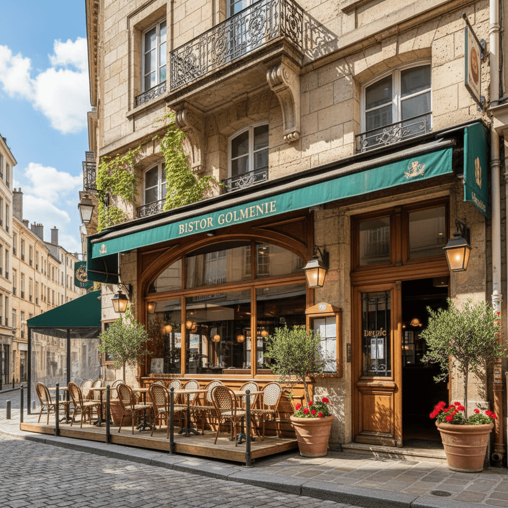 Restaurant 112m² à Lyon : terrasse - licence IV