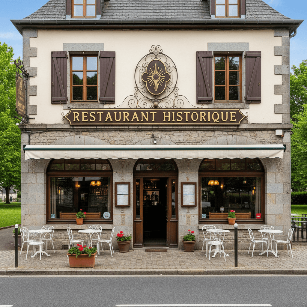 Restaurant 277m² à Volvic : terrasse - licence IV - Image 1