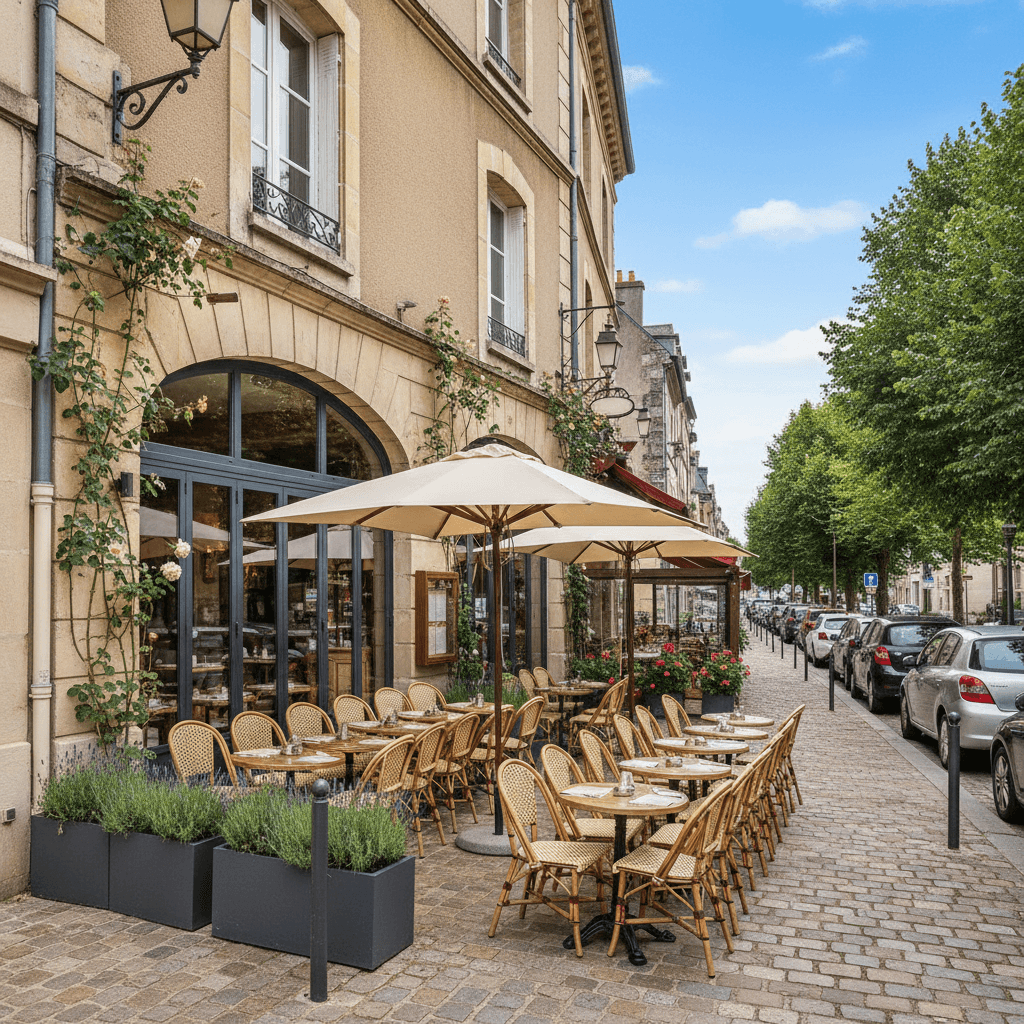 Restaurant 200m² à Coye-La-Forêt : terrasse - extraction - Image 1