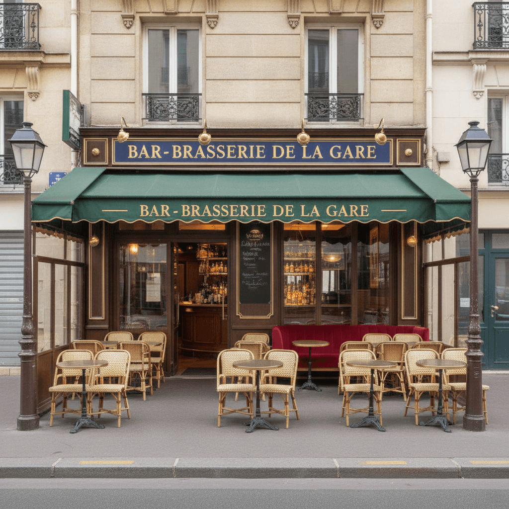 Bar-brasserie 100 couverts à Maisons-Alfort : terrasse - licence IV - Image 1