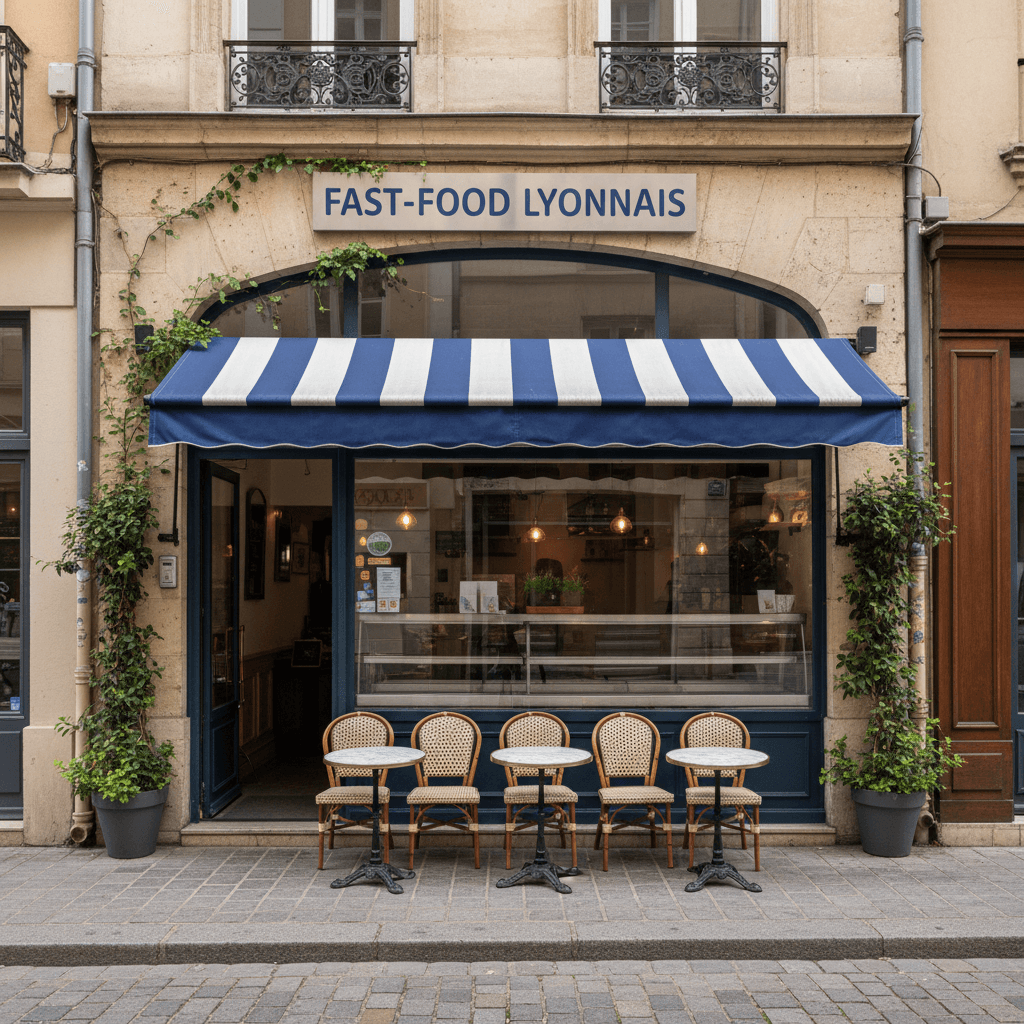 Fast-food 90m² à Lyon - Image 1