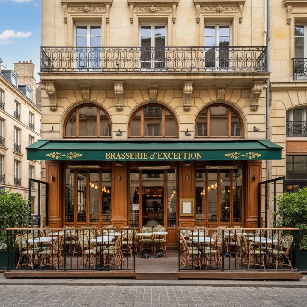 Bar-brasserie 175m² à Bordeaux : terrasse - licence IV - Image 1