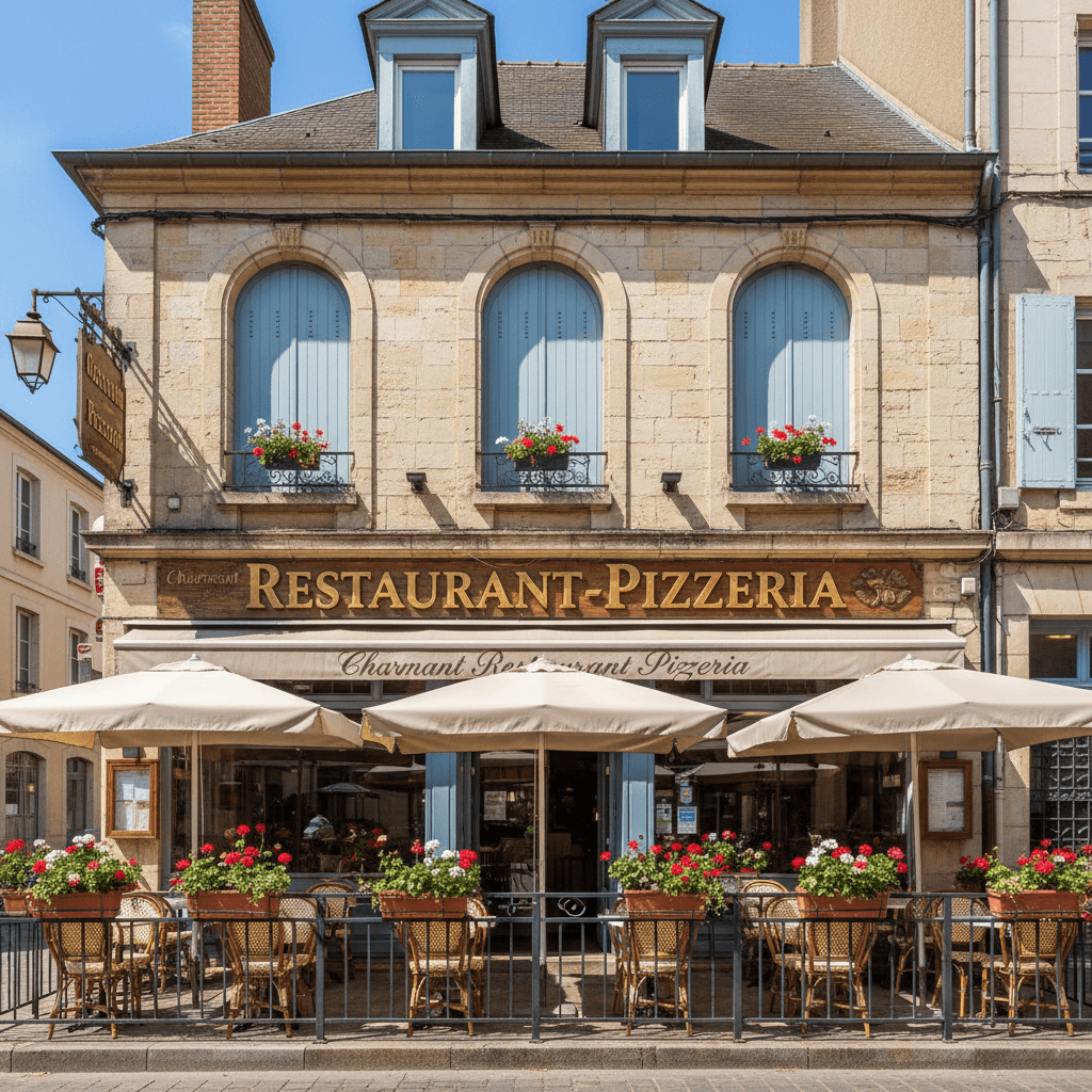 Restaurant à Besançon : terrasse - licence IV - Image 1
