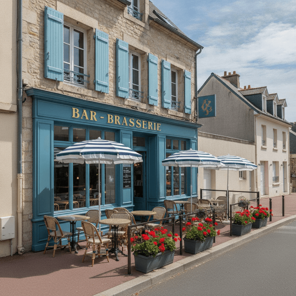 Bar-brasserie 50m² à Arcachon : terrasse - licence IV
