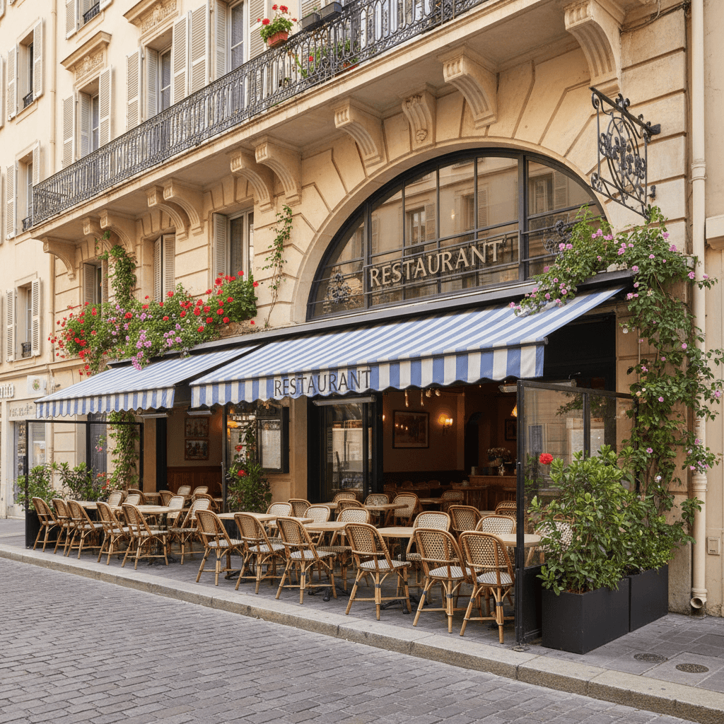 Restaurant spacieux à Nice, idéal emplacement