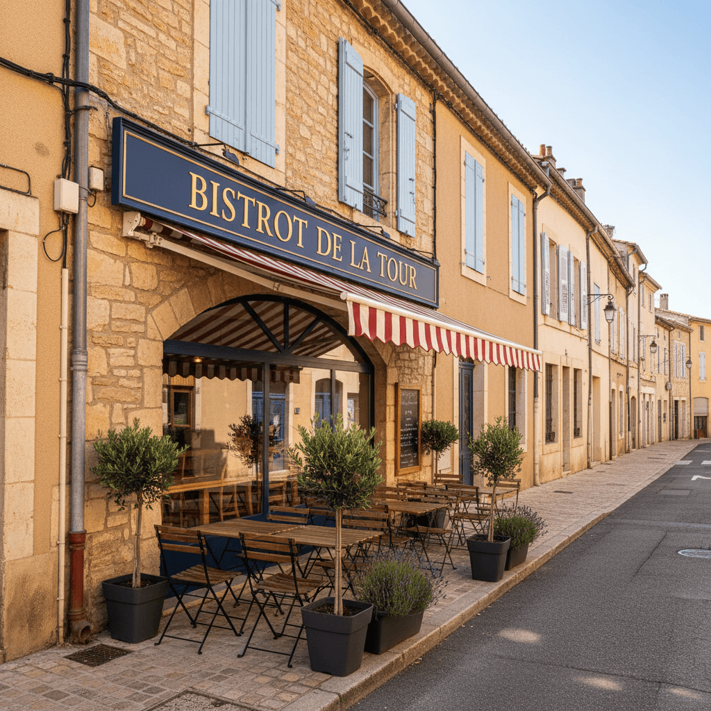 Restaurant 80m² à Château-Arnoux-Saint-Auban : terrasse - licence IV - Image 1