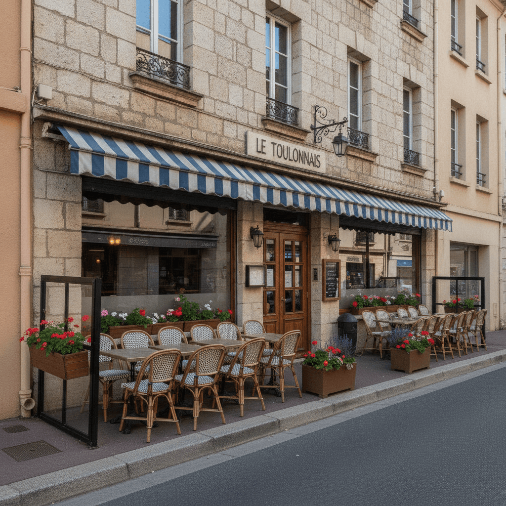 Restaurant 132m² à Toulon : terrasse - licence IV