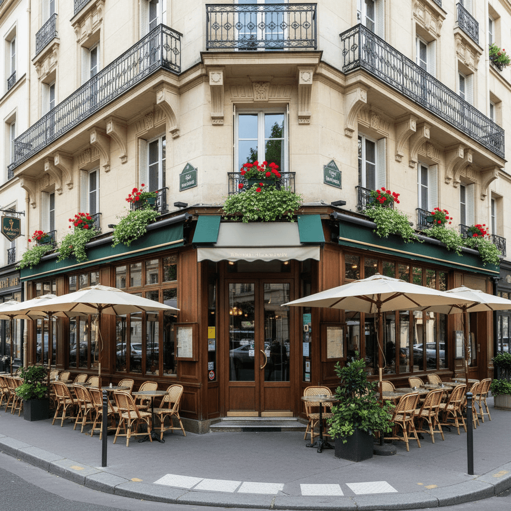 Restaurant avec terrasse à Stalingrad, Paris
