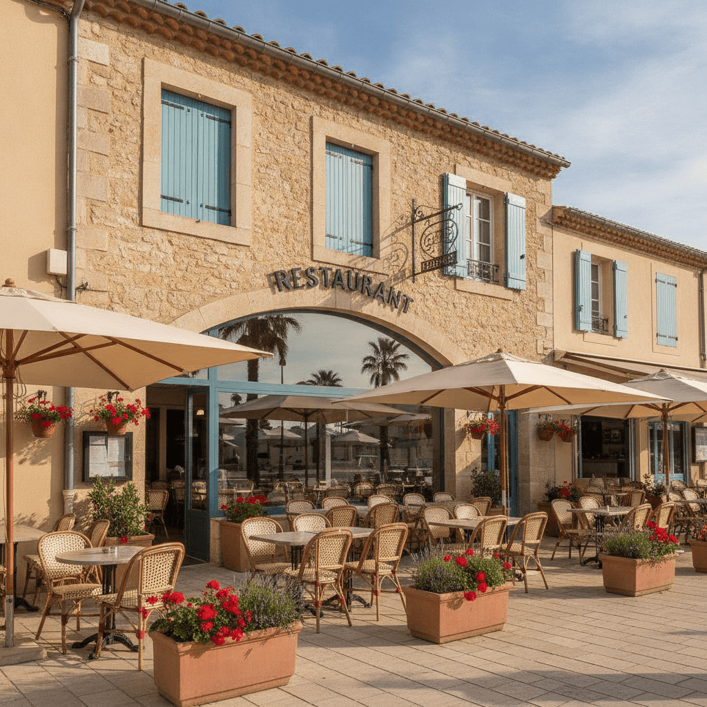 Restaurant 70m² à Agde : terrasse - licence IV - Image 1