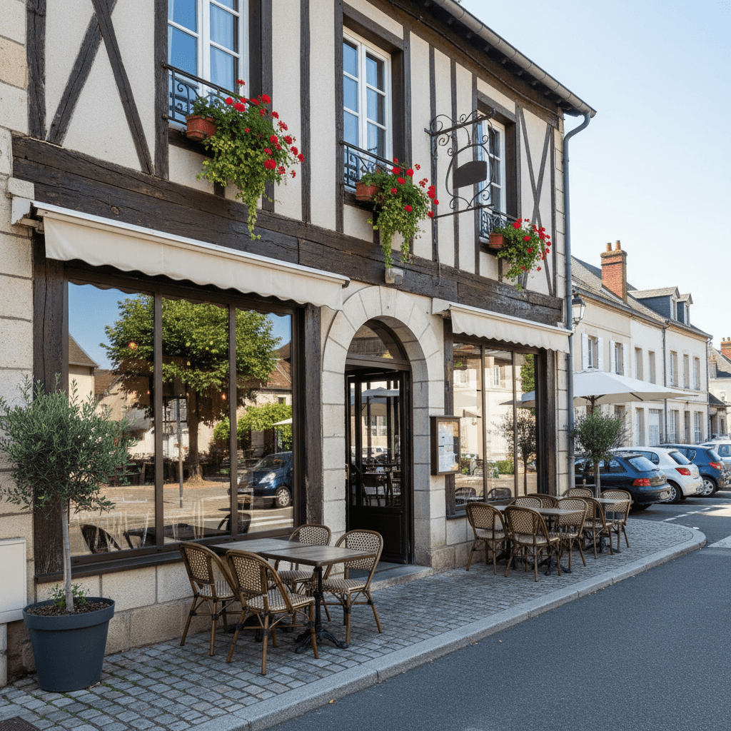 Restaurant 585m² à Montagnat : terrasse - licence IV - Image 1
