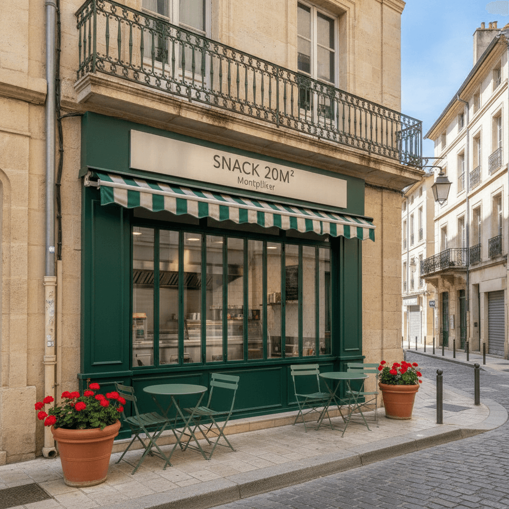 Snack 20m² à Montpellier