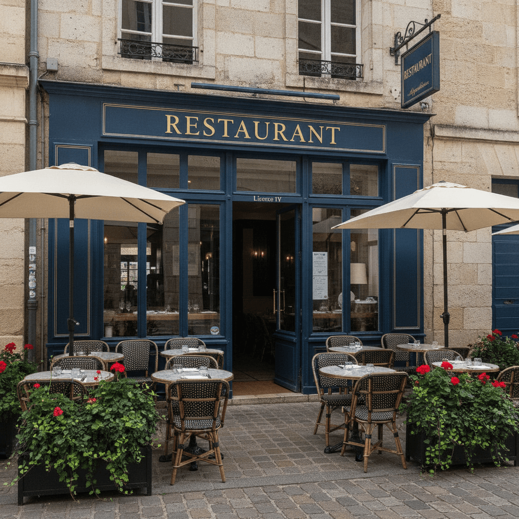 Restaurant 100m² à Angoulême : terrasse - licence IV - Image 1