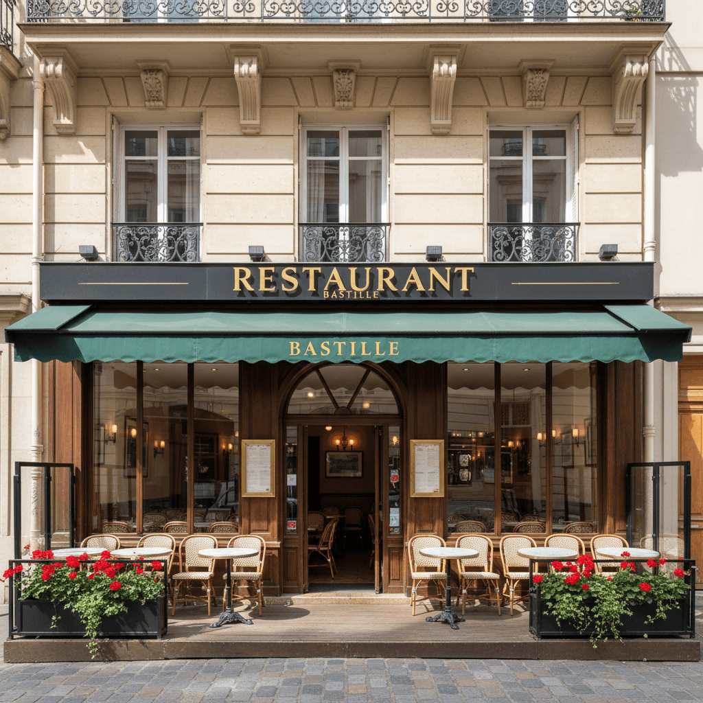 Restaurant 120 couverts à Paris : extraction