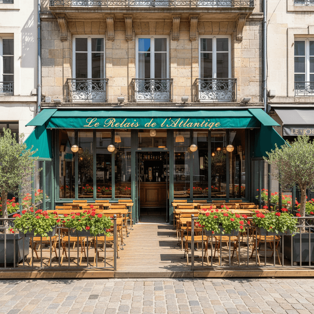 Bar-brasserie à Nantes : terrasse - licence IV - Image 1