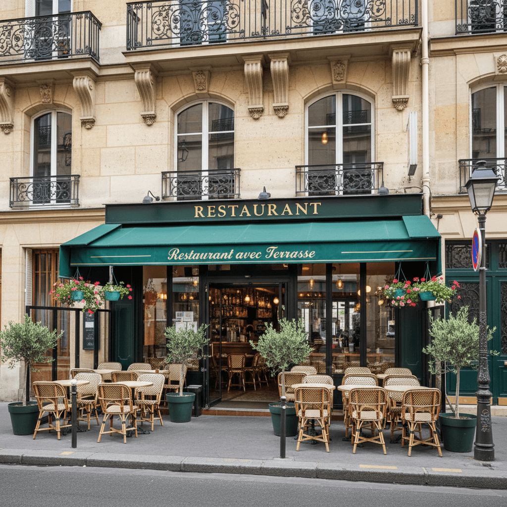 Restaurant avec Terrasse à Paris - 120 m²