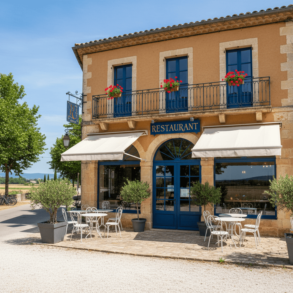 Restaurant 185m² à Saint-Laurent-D'Aigouze : terrasse - licence IV - Image 1