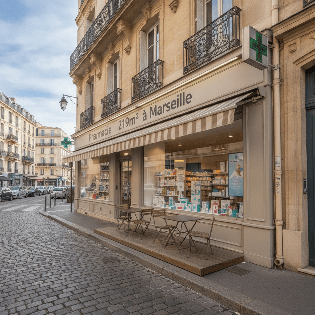 Pharmacie 219m² à Marseille