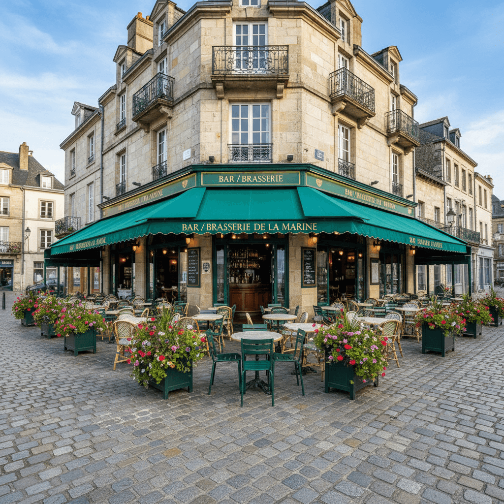 Bar-brasserie à Vannes : terrasse - licence IV - Image 1