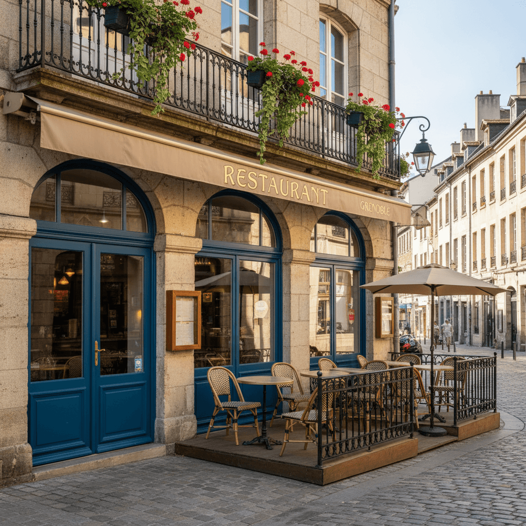 Restaurant à Grenoble : extraction