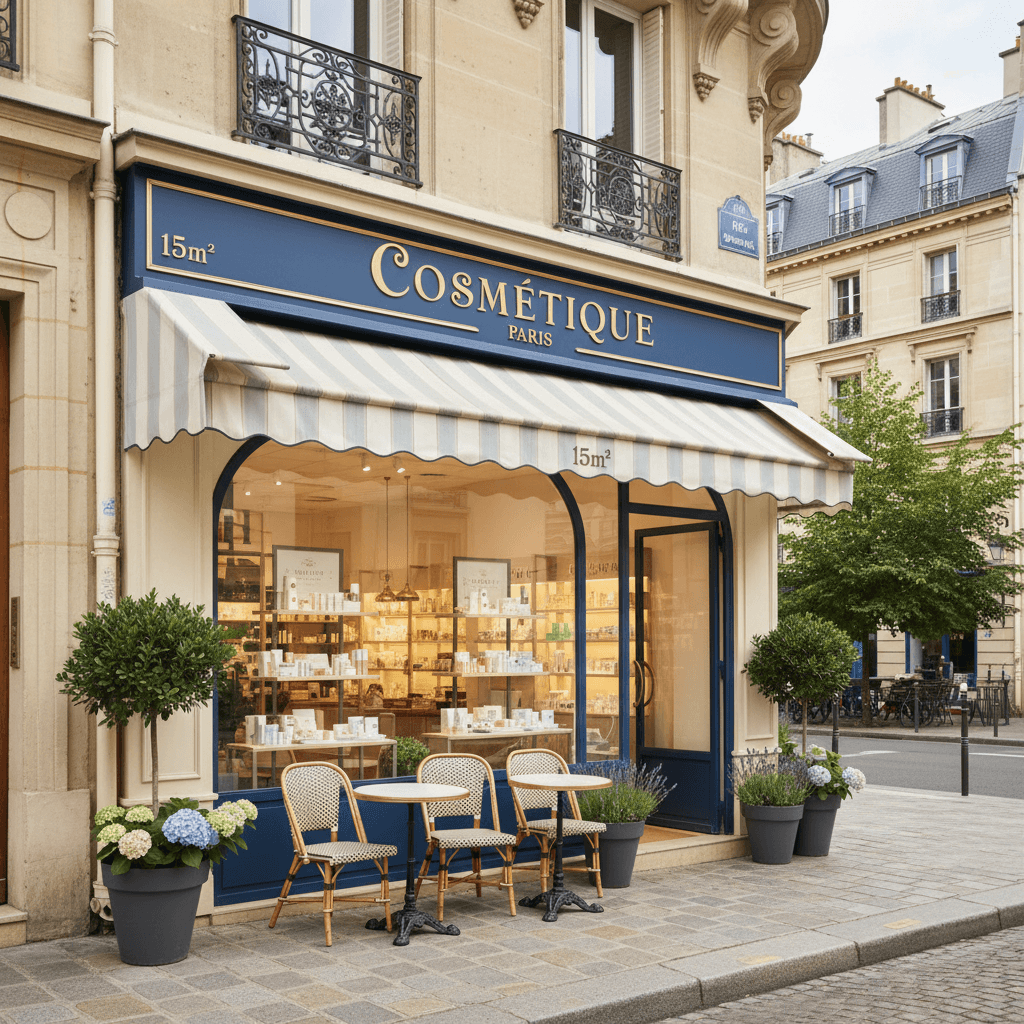 Cosmétique 15m² à Paris