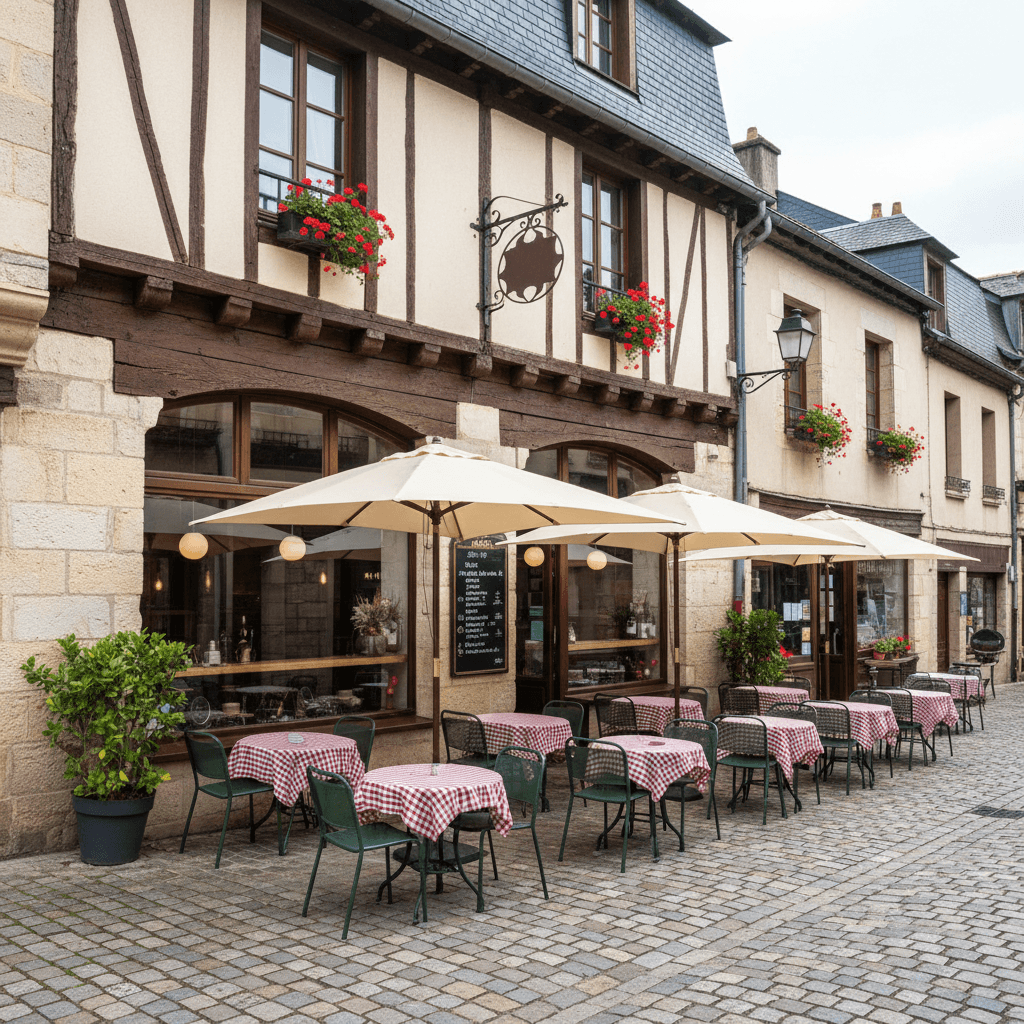 Bar-brasserie 250m² à Saint-Jean-Pied-De-Port : terrasse - licence IV - Image 1