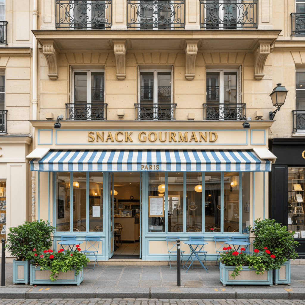 Snack 40 couverts à Paris