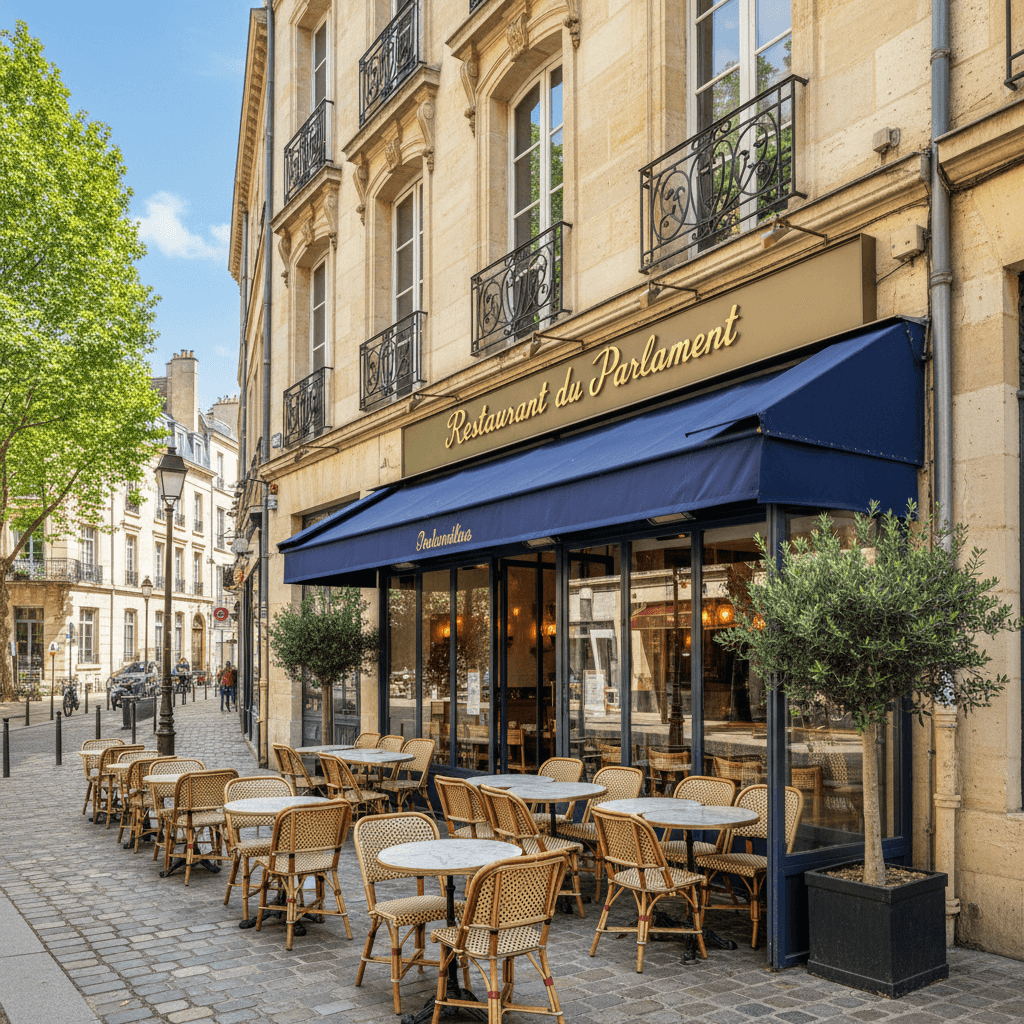 Restaurant 210m² à Bordeaux : terrasse - licence IV