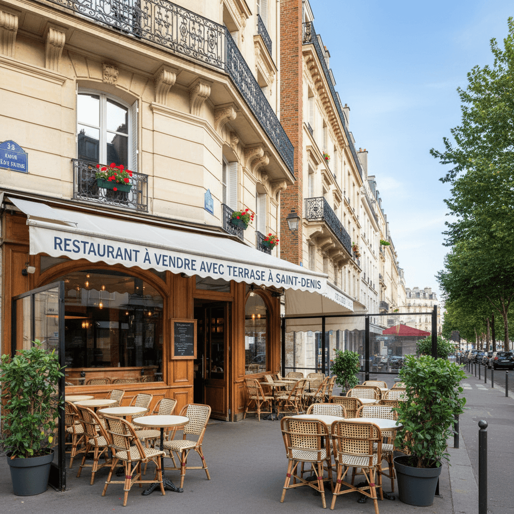 Restaurant à vendre avec terrasse à Saint-Denis - Image 1