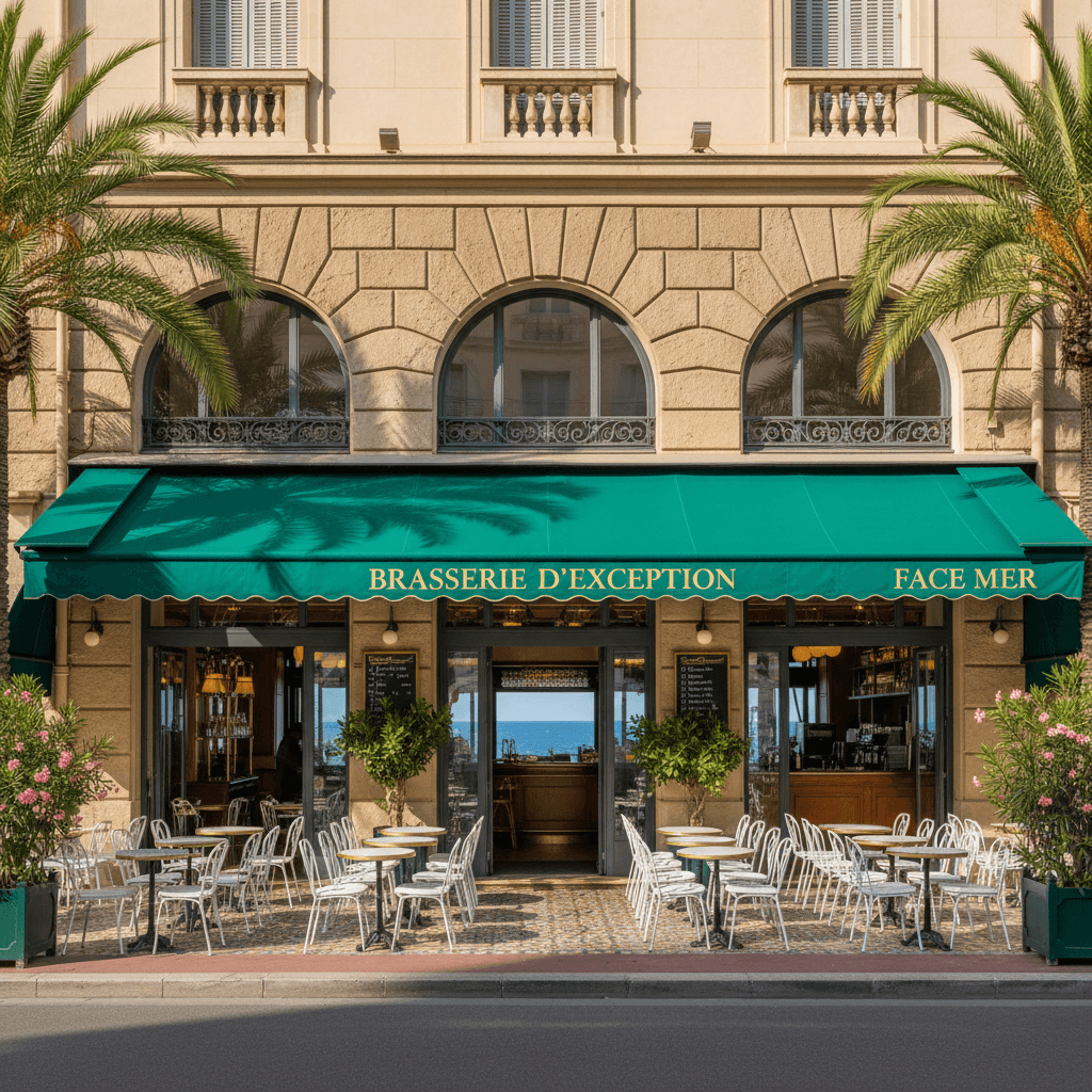Bar-brasserie à Cannes : terrasse - licence IV - Image 1