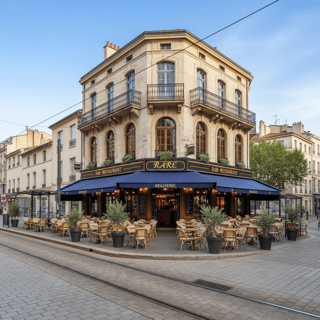 Bar-brasserie 30m² à Montpellier : terrasse - licence IV - Image 1