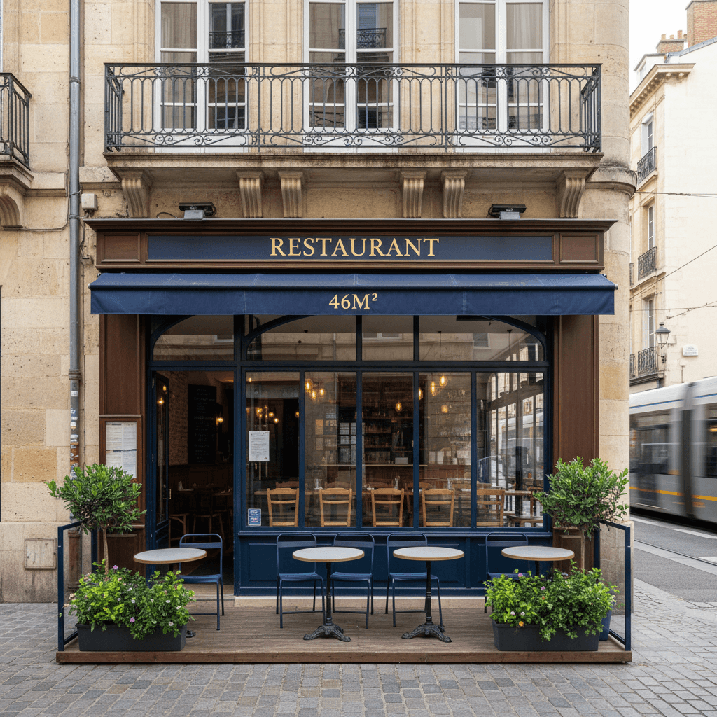 Restaurant 46m² à Bordeaux - Image 1