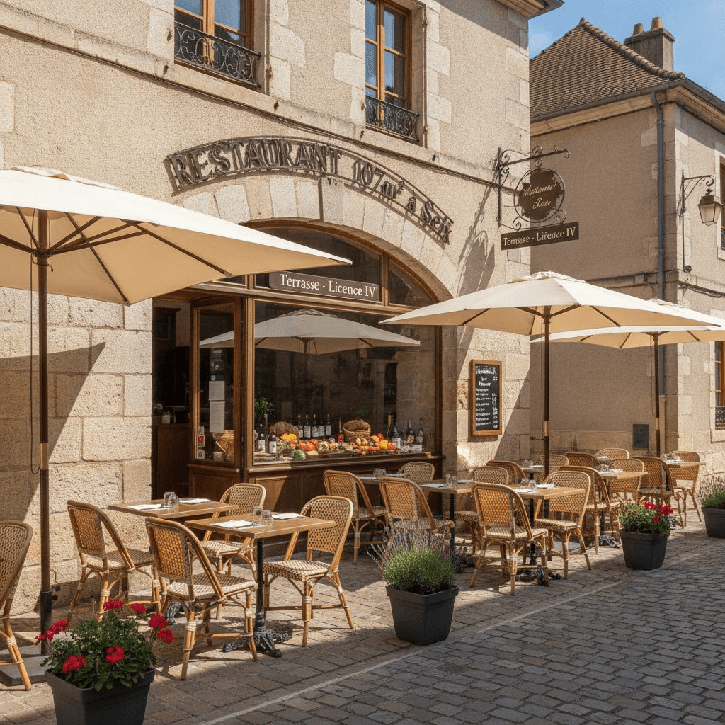 Restaurant 107m² à Seix : terrasse - licence IV - Image 1