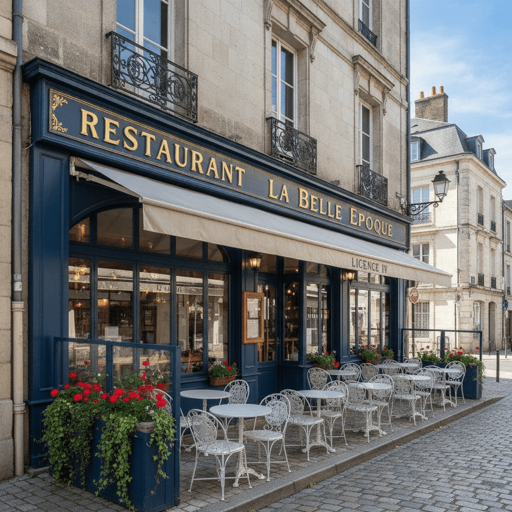 Restaurant à Châlons-en-Champagne : terrasse - licence IV - Image 1