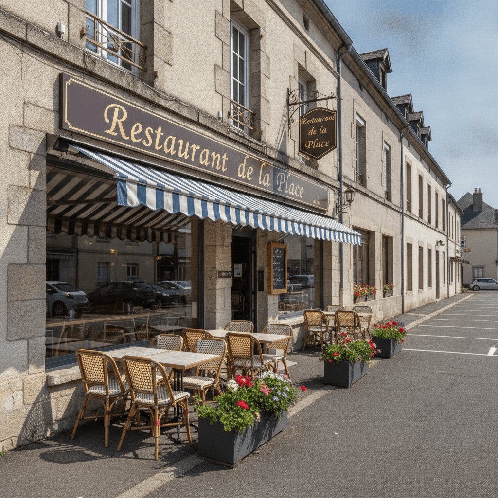 Restaurant 125m² à Davézieux : terrasse - licence IV - Image 1