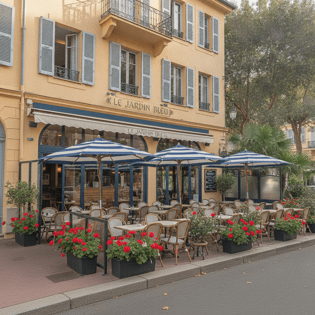 Restaurant 50m² à Nice : terrasse - licence IV