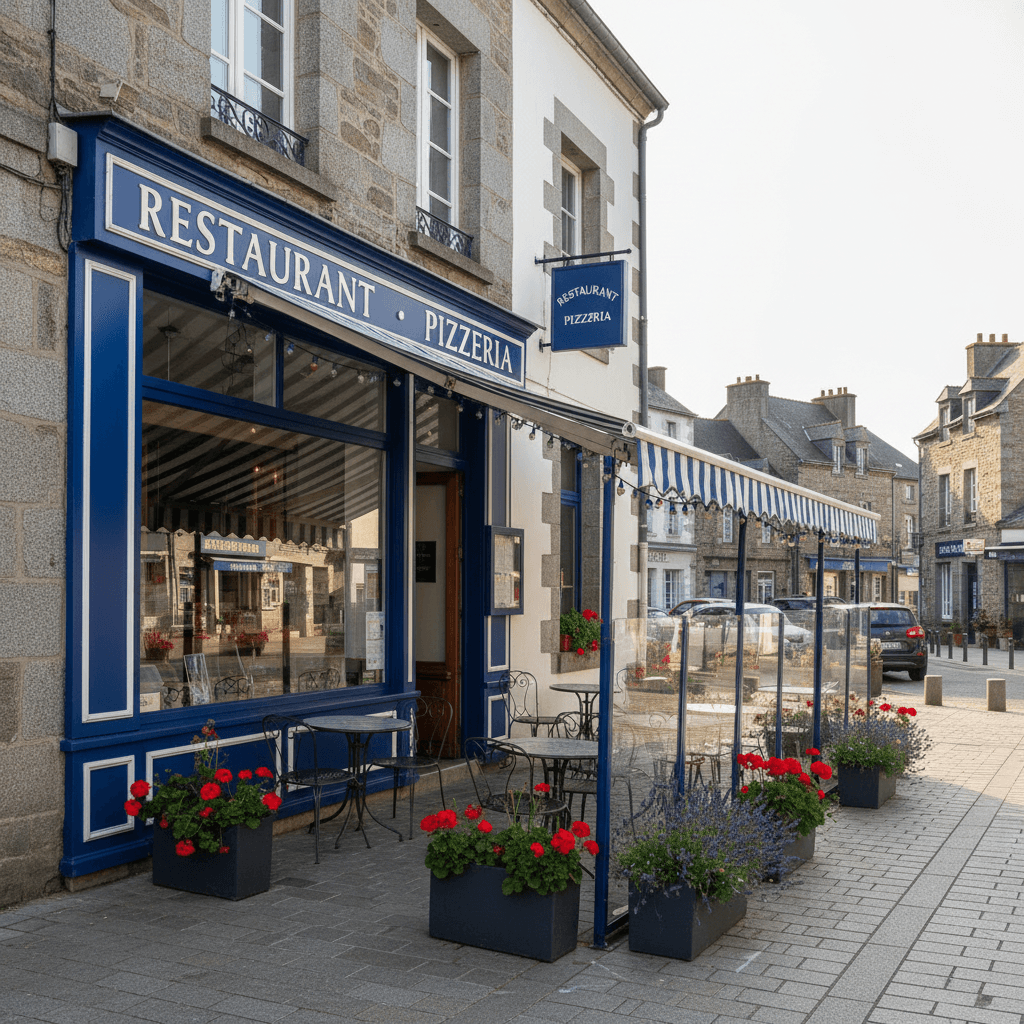 Restaurant 70m² à Dol-De-Bretagne : terrasse - licence IV - Image 1