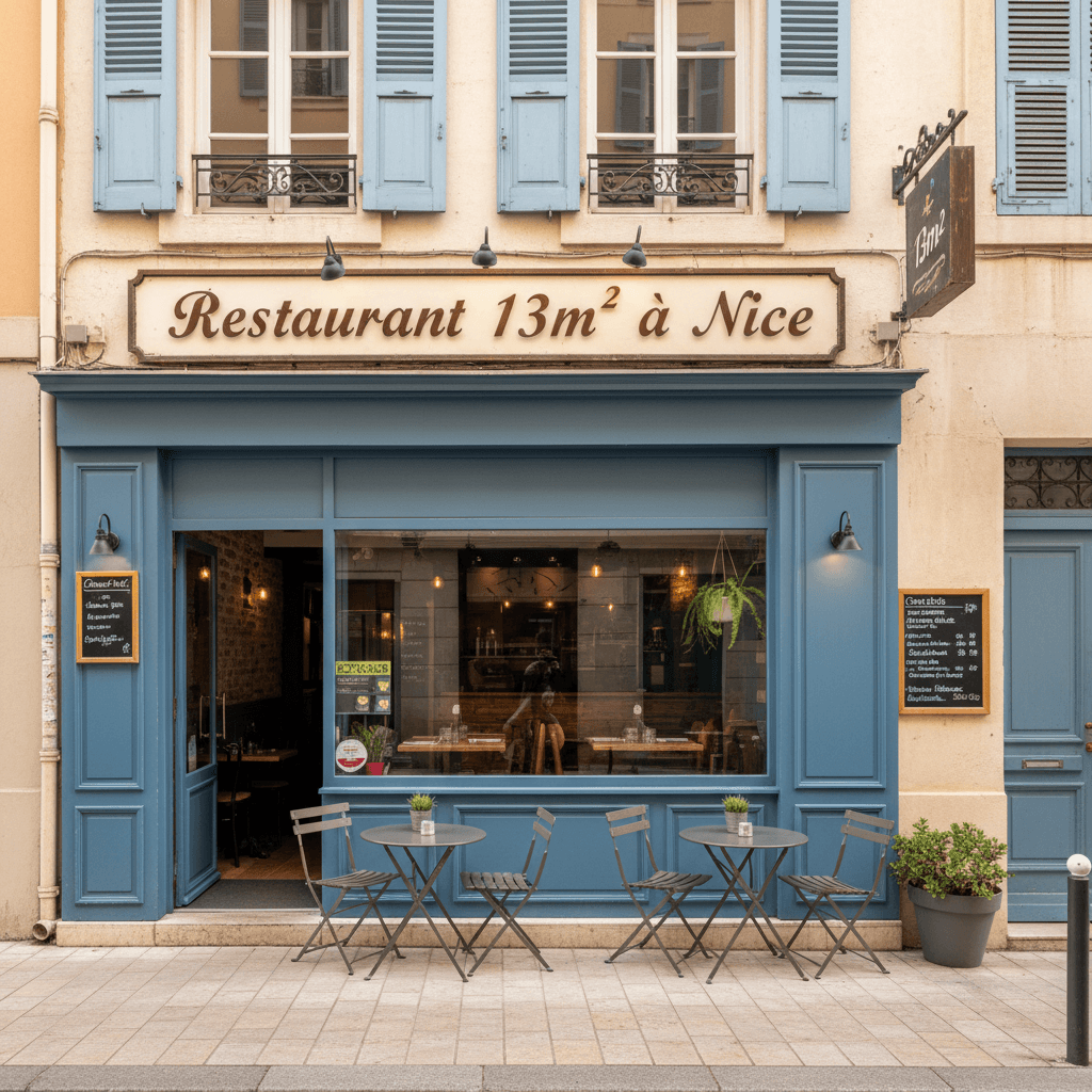Restaurant 13m² à Nice