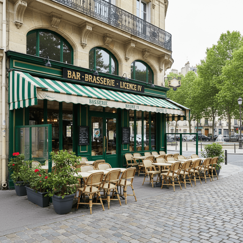 Bar-brasserie 183m² à Nantes : terrasse - licence IV - Image 1