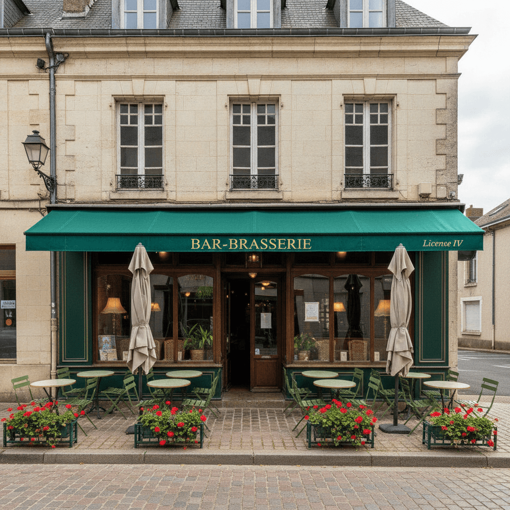 Bar-brasserie 100m² à Bainville-sur-Madon : terrasse - licence IV - Image 1