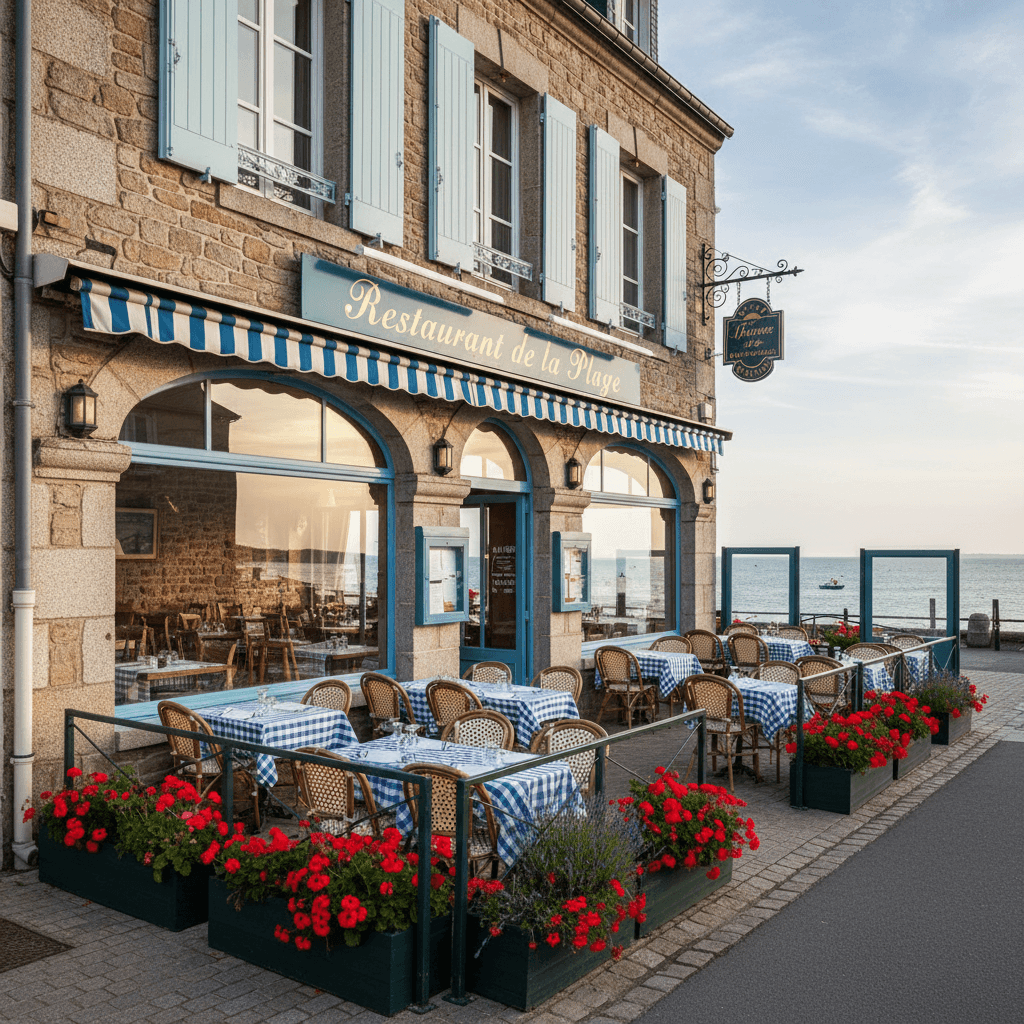Restaurant à Vannes : terrasse - licence IV - Image 1