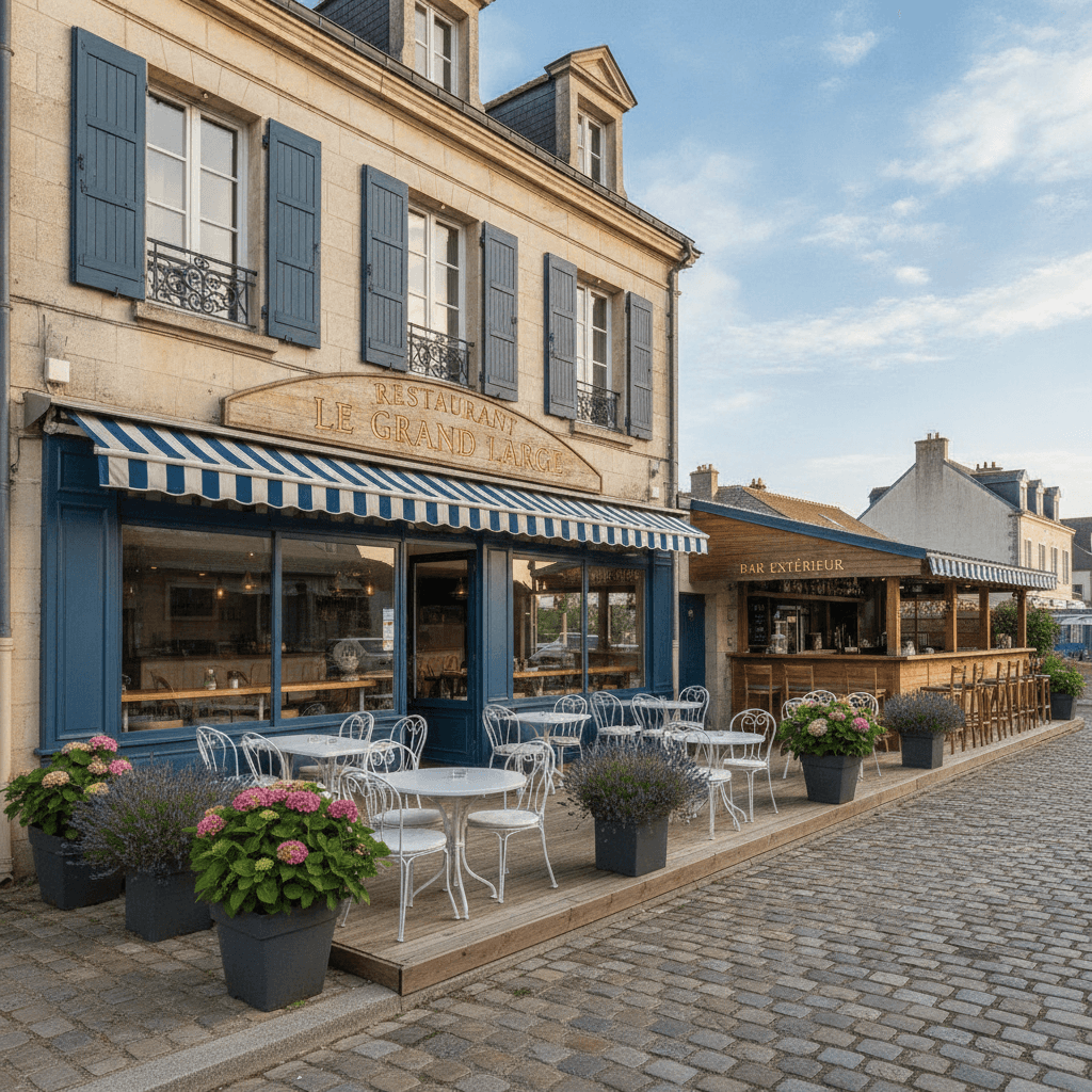Restaurant 250m² à Saint-Brevin-Les-Pins : terrasse - licence IV - Image 1