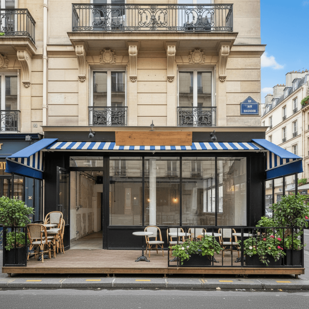 Local vide 90m² à Paris - Image 1