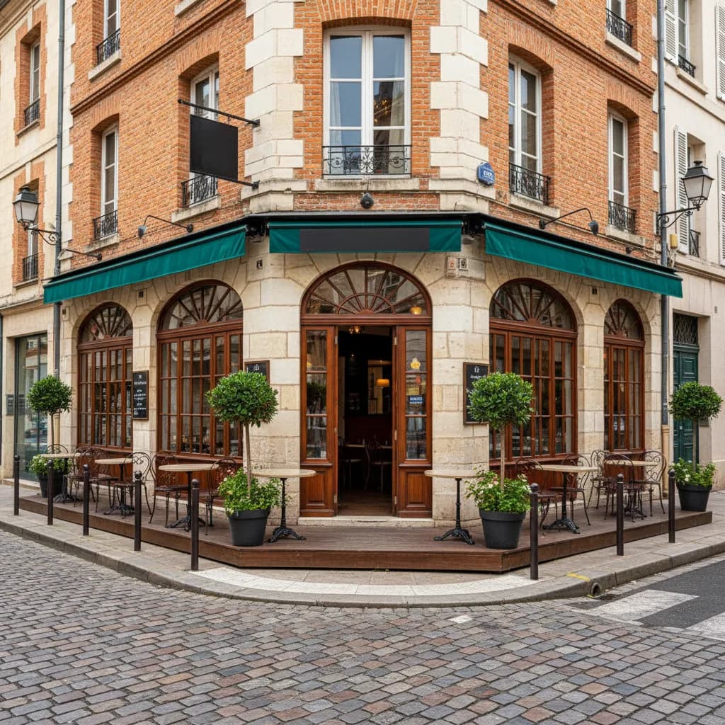 Restaurant 95m² à Toulouse : terrasse - licence IV - Image 1