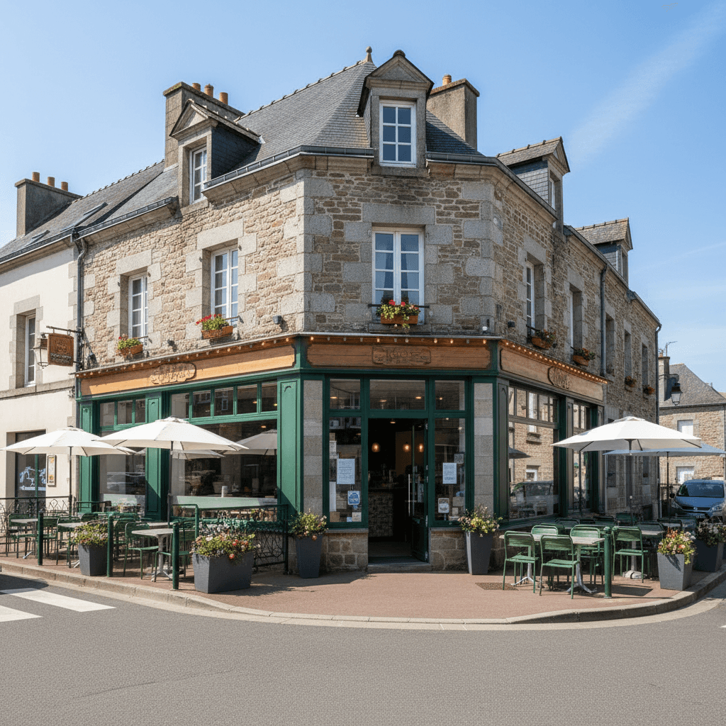 Fast-food 150m² à Vannes : terrasse - licence IV - Image 1