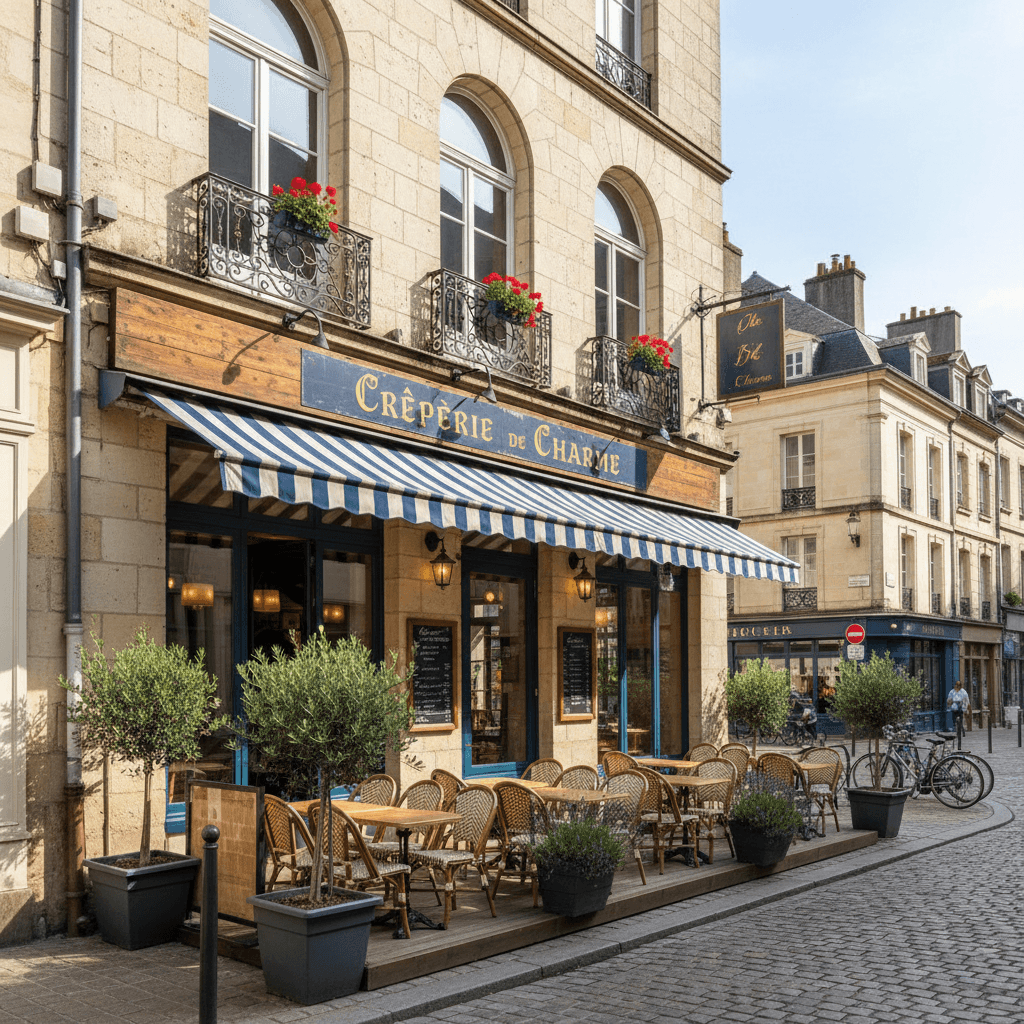 Restaurant à Angers : terrasse - licence IV