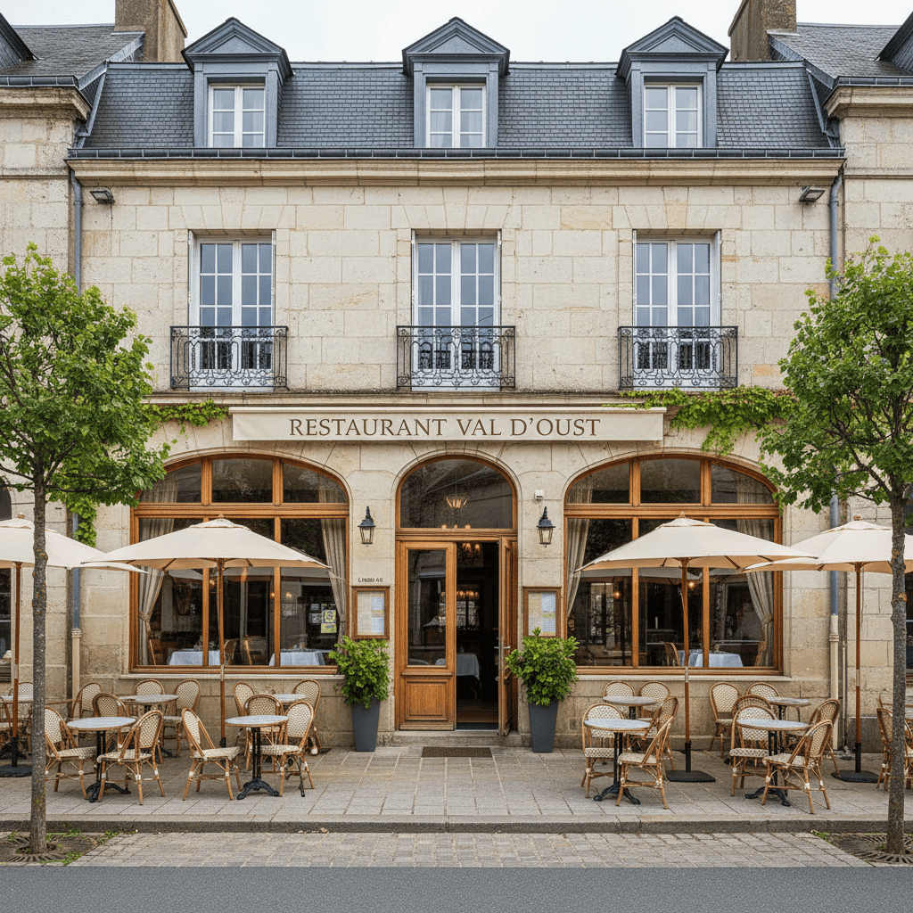 Restaurant 584m² à Val D'Oust : terrasse - licence IV - Image 1